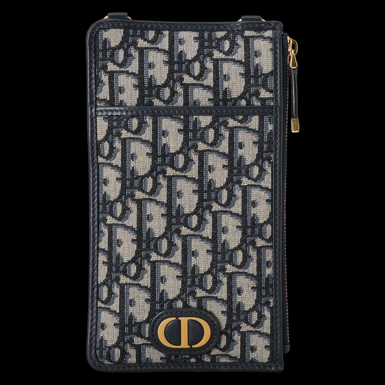 CHRISTIAN DIOR(USED)디올 오블리크 스트랩 월릿